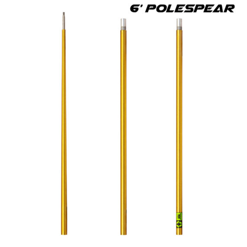 6' Travel-Breakdown Polespear 3 - Piece